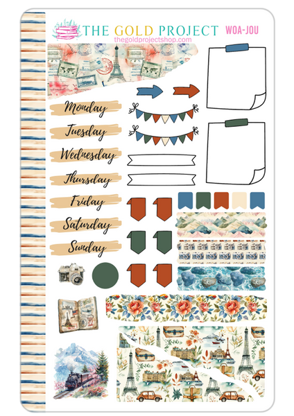 Worldwide Adventure Weekly Kit