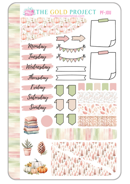 Pastel Fall Weekly Kit