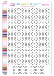 Neutral 7x9 Lined Page Checklists