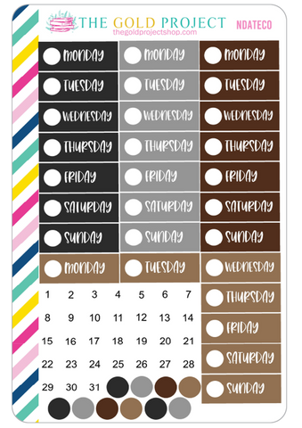 Copy of Date Covers - Neutral Colors