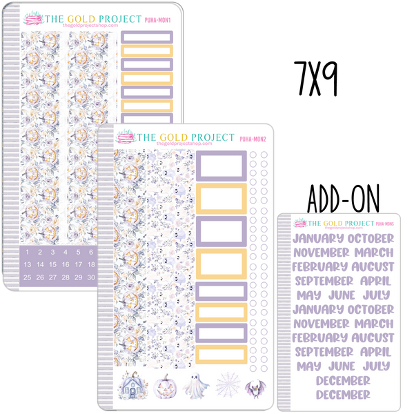 Purple Halloween Monthly Kit