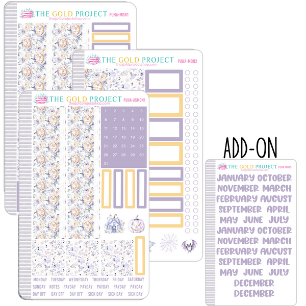 Purple Halloween Monthly Kit
