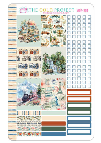 Worldwide Adventure Weekly Kit