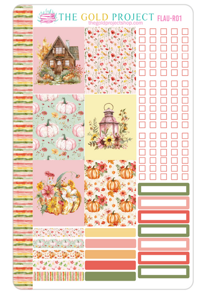 Floral Autumn Weekly Kit