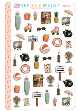 Load image into Gallery viewer, Retro Summer Weekly Kit
