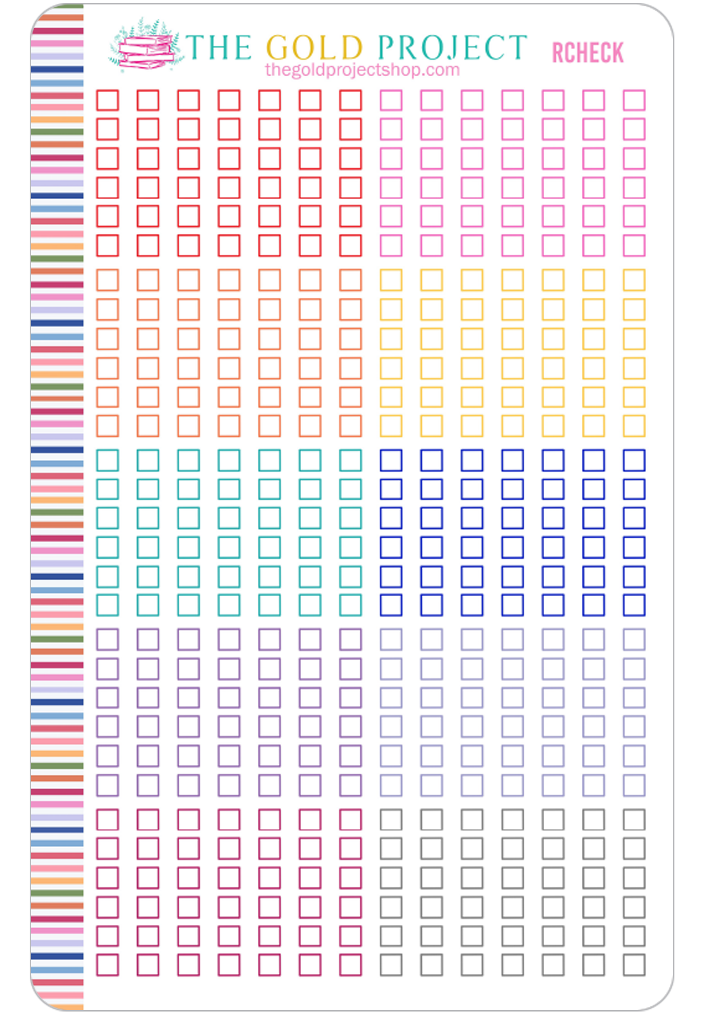 Hourly Checklists The Gold Project