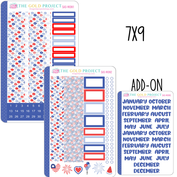 Stars and Stripes Monthly Kit