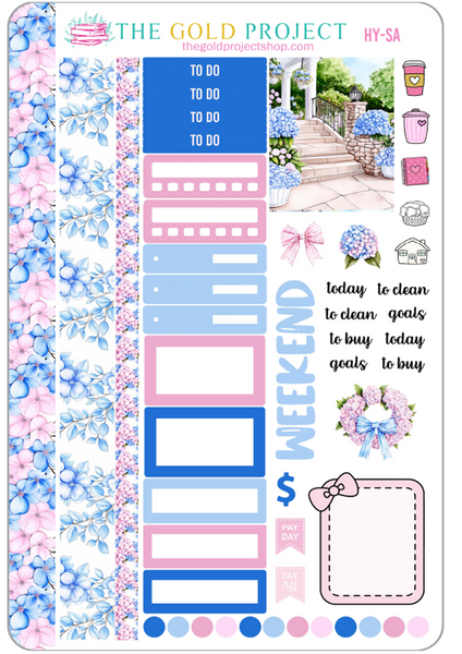 Hydrangea Weekly Kit