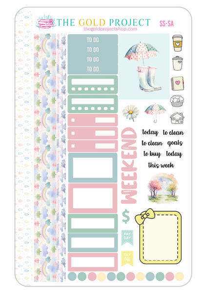 Spring Showers Weekly Kit