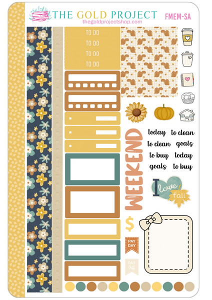 Fall Memories Weekly Kit