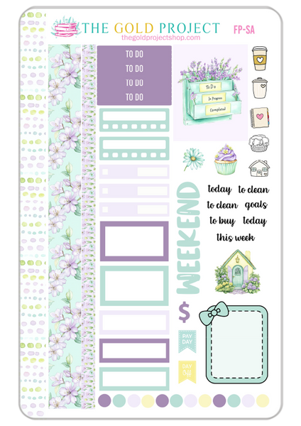 Floral Planner Weekly Kit