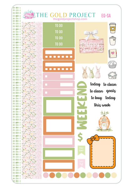 Easter Gingham Weekly Kit