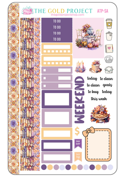 Autumn Tea Party Weekly Kit