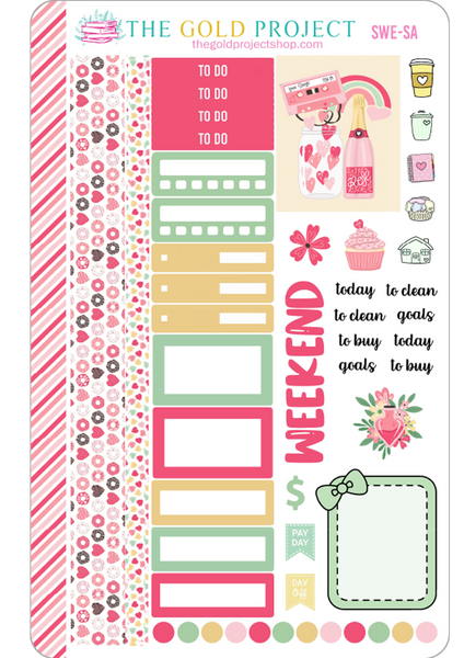 Sweet Valentine Weekly Kit