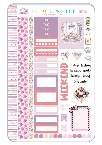 Romantic Valentine Weekly Kit