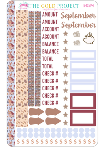 September Bill Tracker 4 Stickers