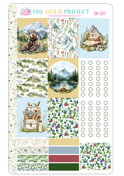 Summer Mountains Weekly Kit