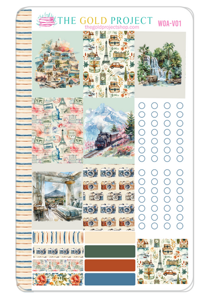 Worldwide Adventure Weekly Kit