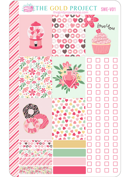 Sweet Valentine Weekly Kit