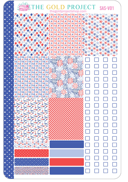 Stars and Stripes Weekly Kit