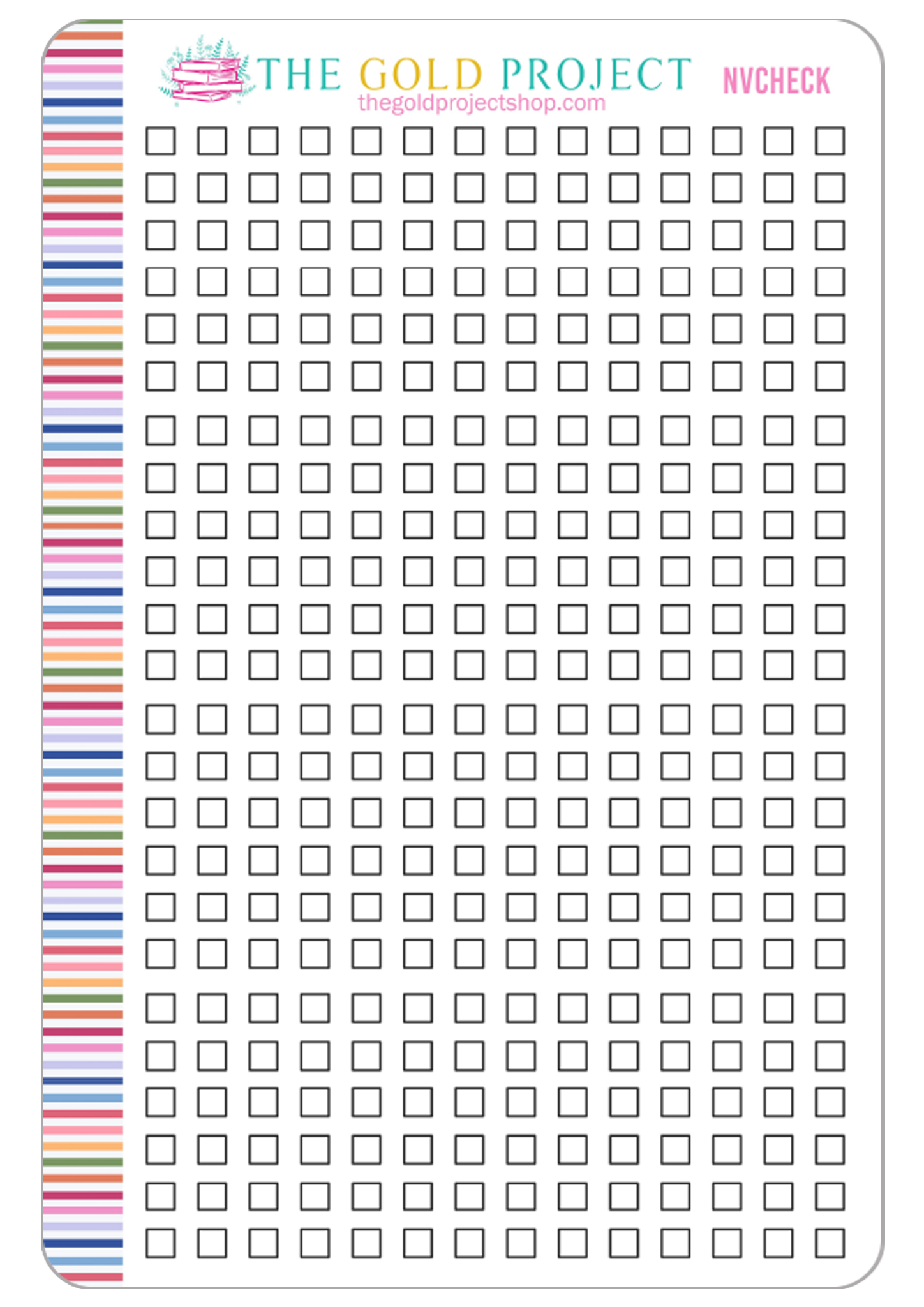 Neutral Vertical Checklists