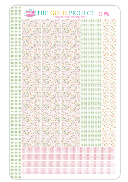 Easter Gingham Weekly Kit