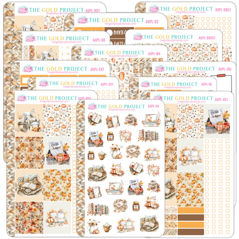Autumn Planner Weekly Kit