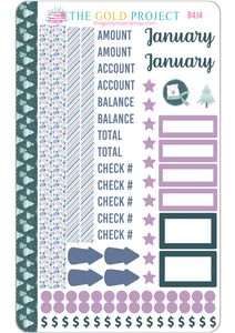 January Bill Tracker 4 Stickers