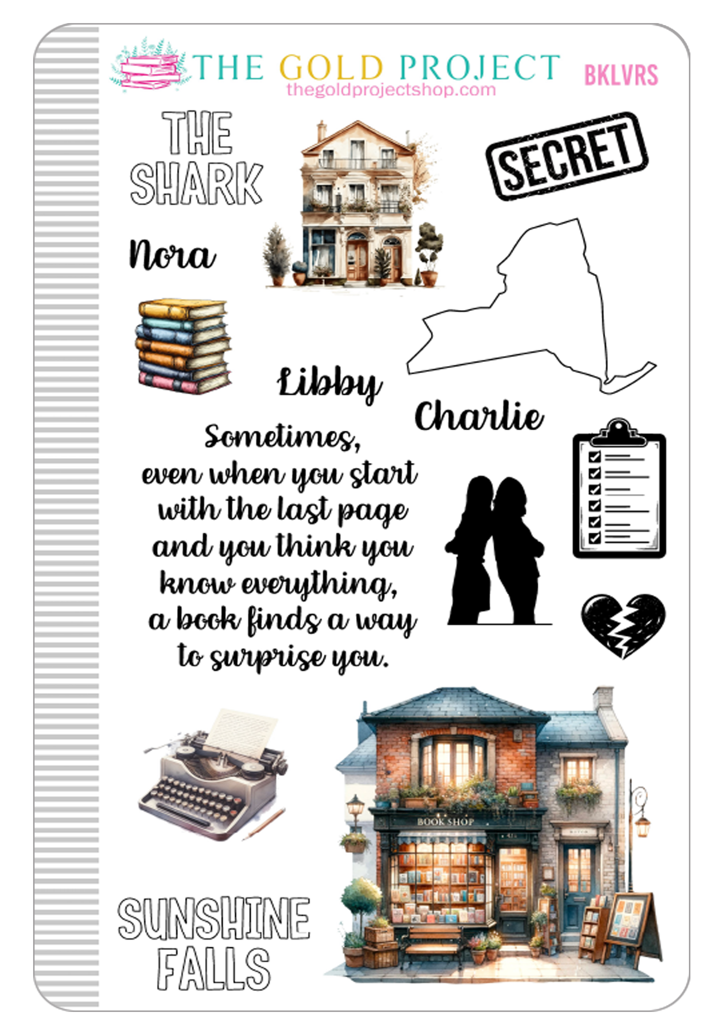 Book Lovers Book Deco
