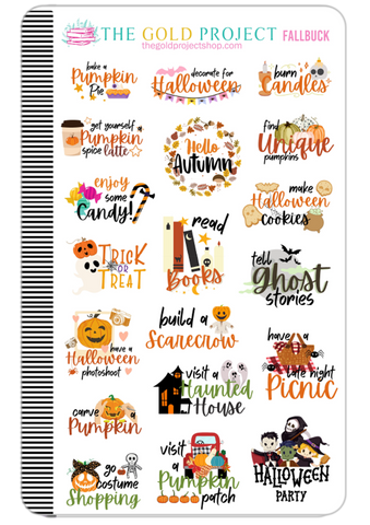 Fall Bucket List