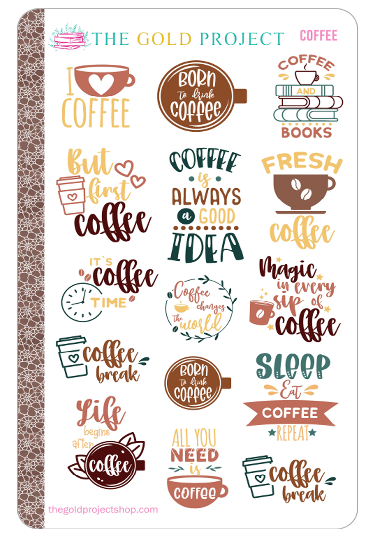 Coffee Quote Deco