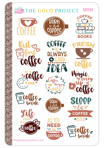 Coffee Quote Deco