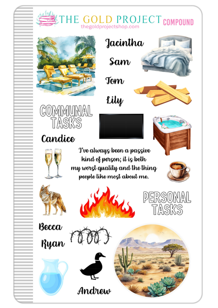 The Compound Book Deco – The Gold Project