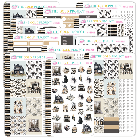 Cozy Halloween Weekly Kit