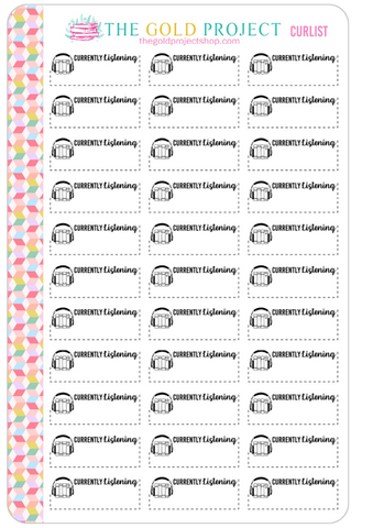 Currently Listening Appointment Boxes