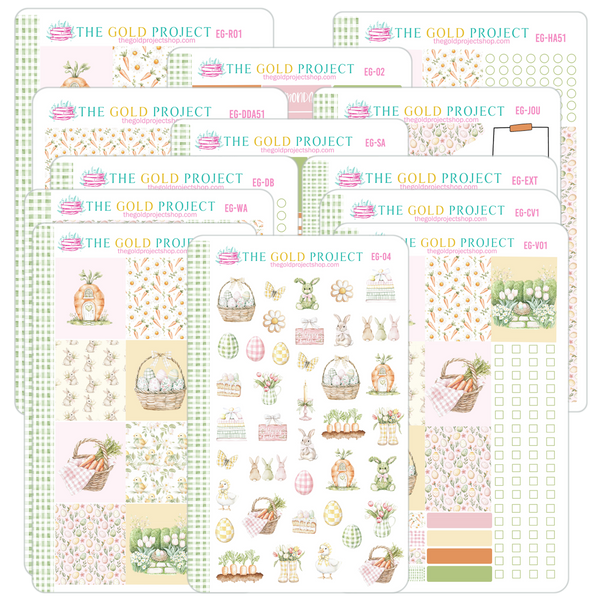Easter Gingham Weekly Kit