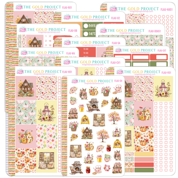 Floral Autumn Weekly Kit