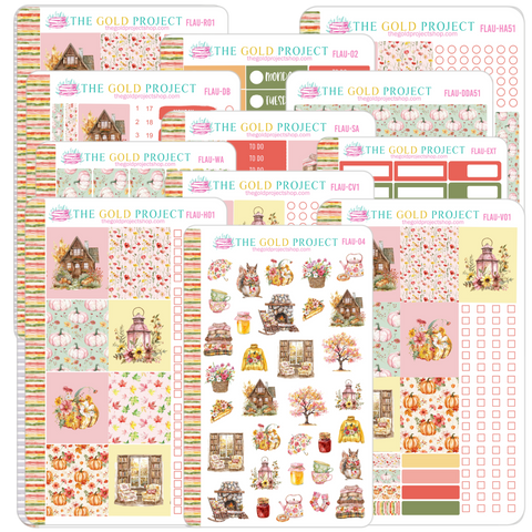 Floral Autumn Weekly Kit