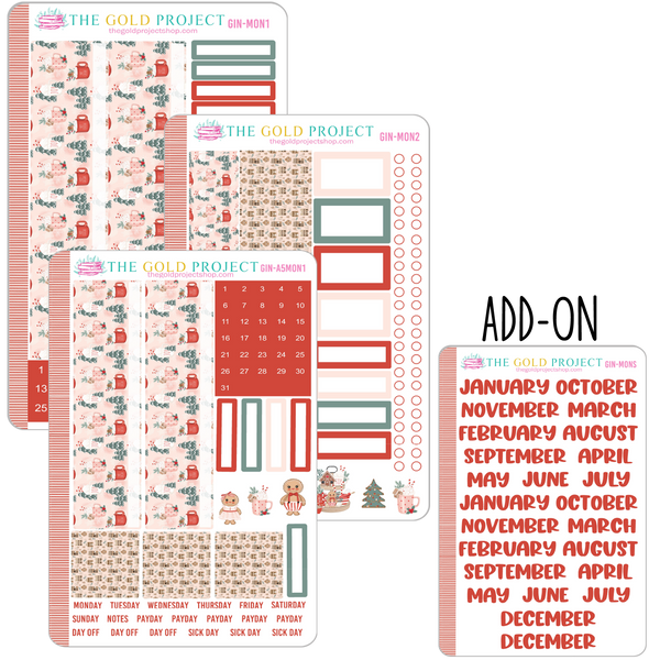 Gingerbread Monthly Kit