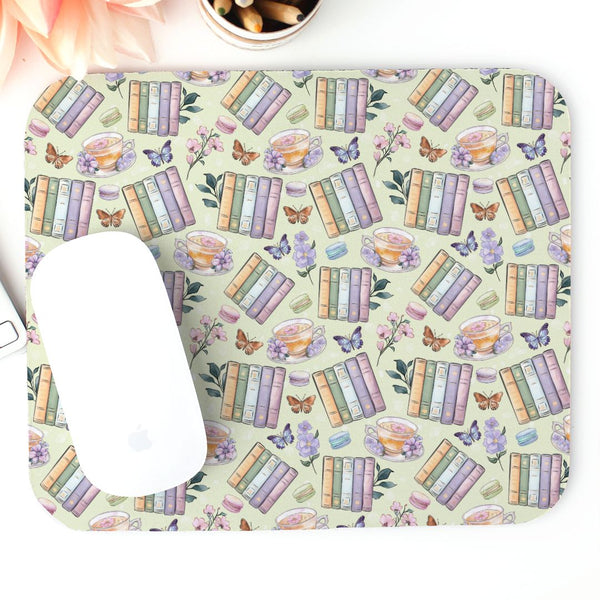 Spring into Books Mousepad