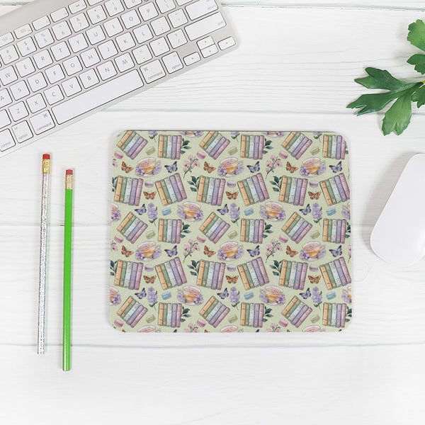 Spring into Books Mousepad