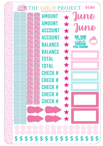 June Bill Tracker 4 Stickers