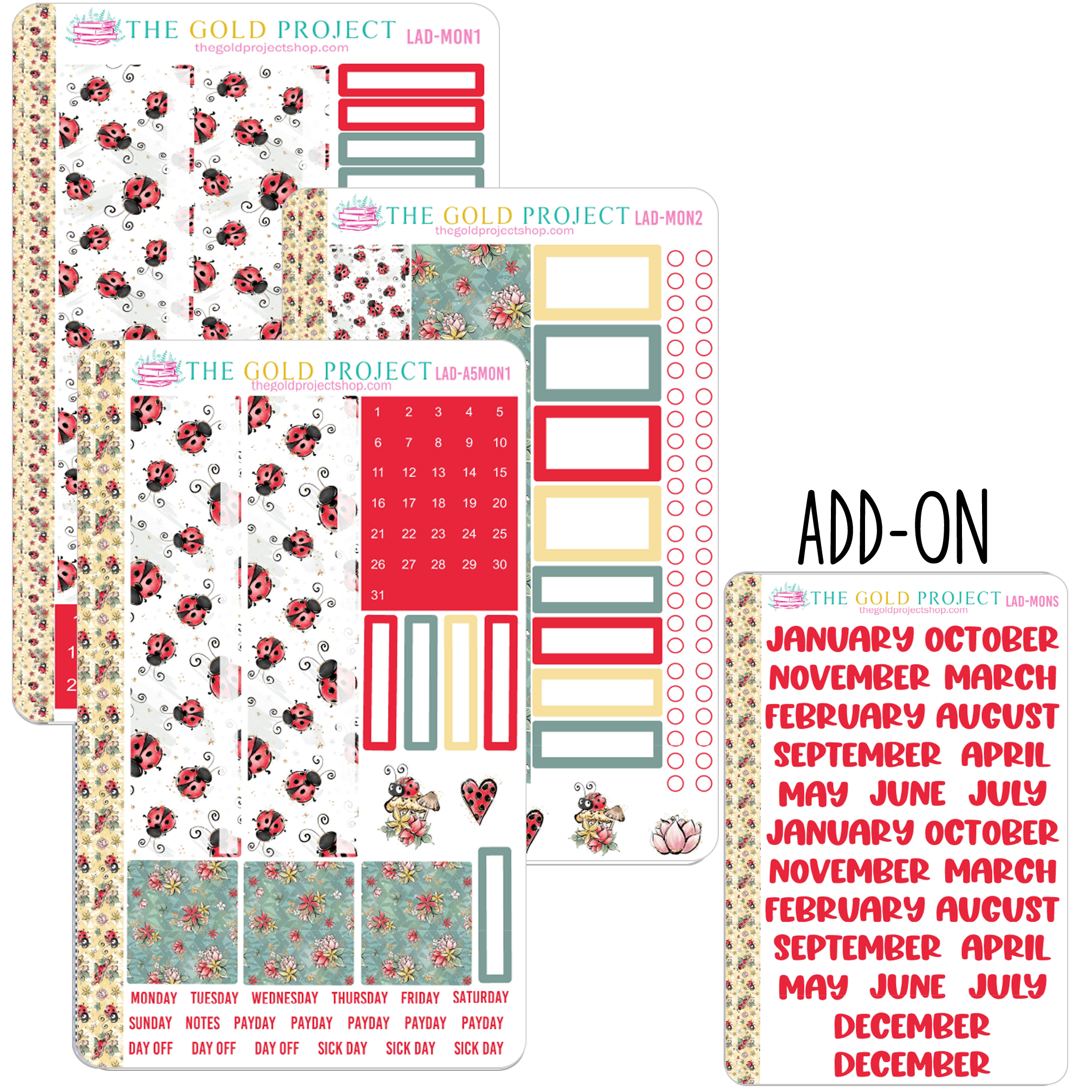 Ladybugs Monthly Kit