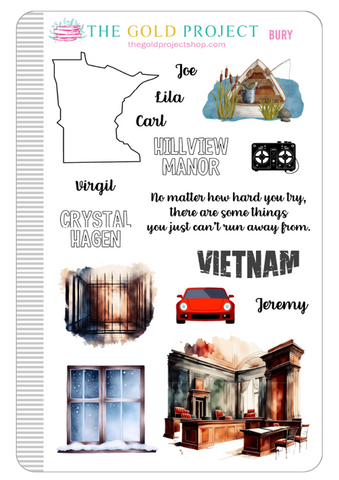 The Life We Bury Book Deco