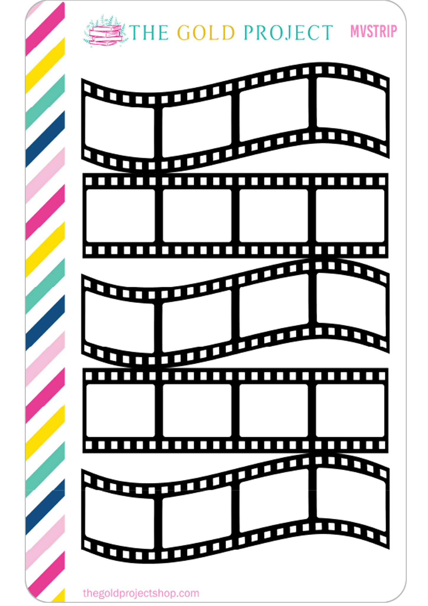 Full Page Movie Strip