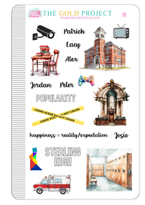 Nineteen Minutes Book Deco