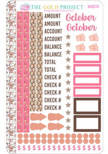 October Bill Tracker 4 Stickers