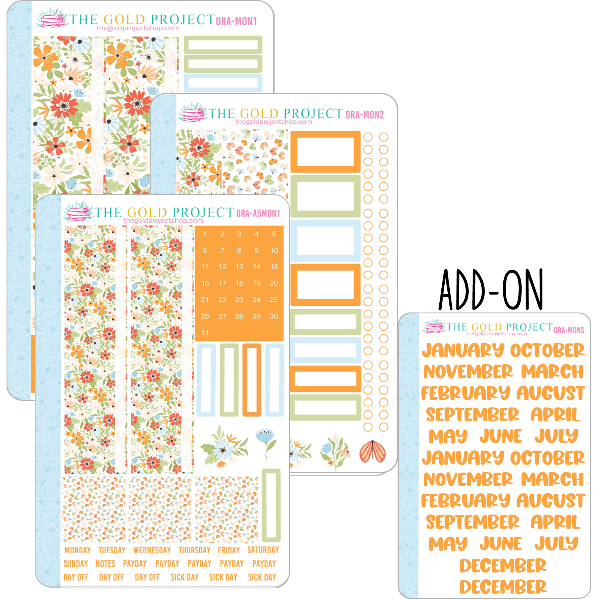 Orange Blossom Monthly Kit