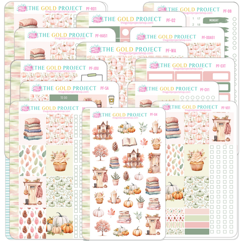 Pastel Fall Weekly Kit