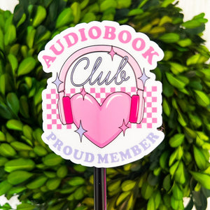 Audiobook Club Weatherproof Sticker